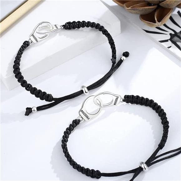 DESIMTION Best Friend Christmas Gifts for Women Friendship Bracelets for 2/3/4 - Picture 4 of 6